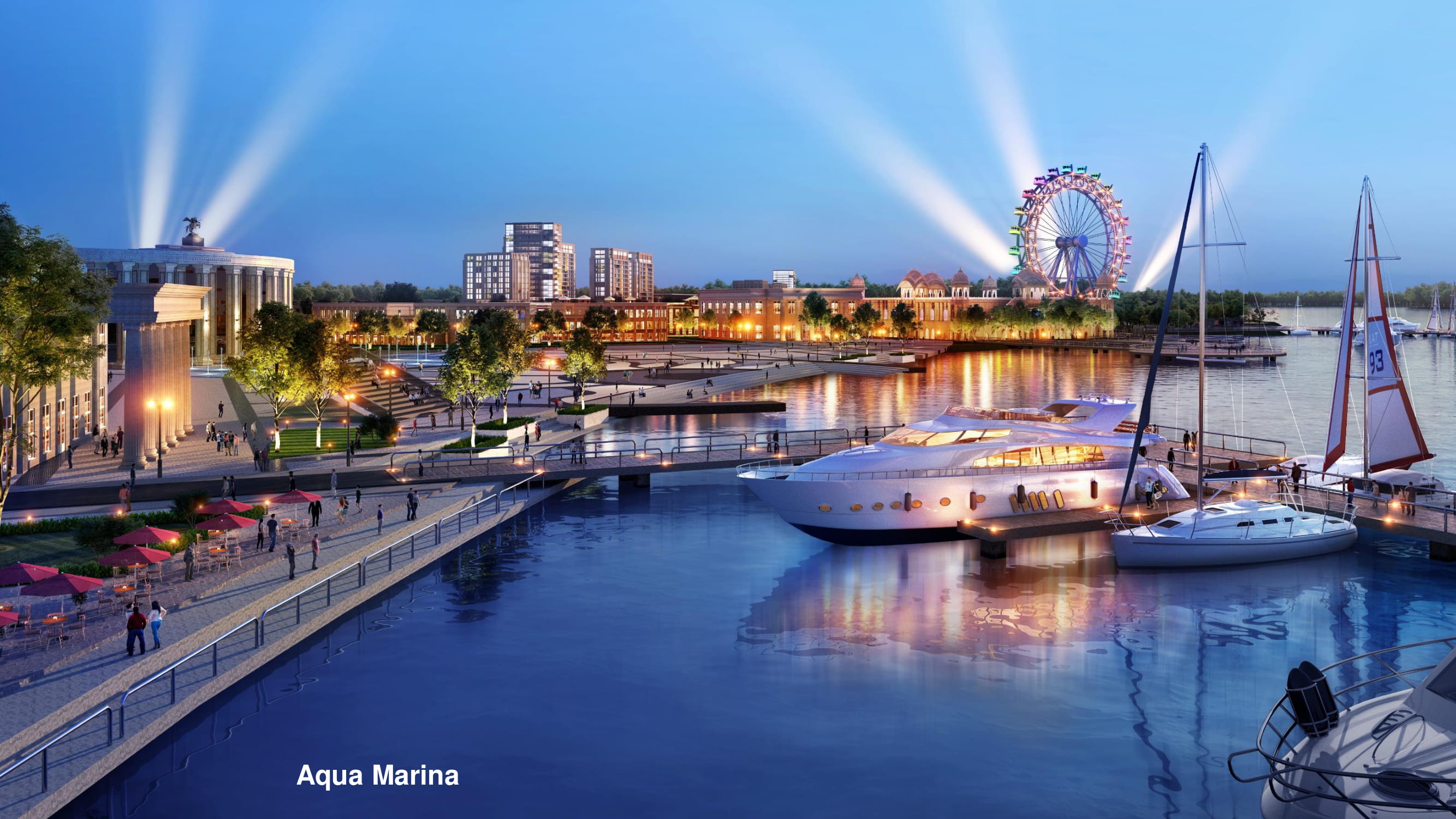 Siêu bến du thuyền Aqua Marina - bến du thuyền lớn nhất miền Nam